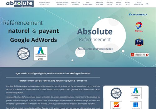 Référence client Absolute Réferencement